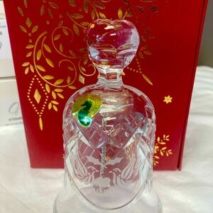 Waterford Crystal Two Turtle Doves Bell